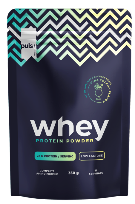 PULS NUTRITION Whey Protein Pina Colada Low Lactose pulveris, 350 g - 1