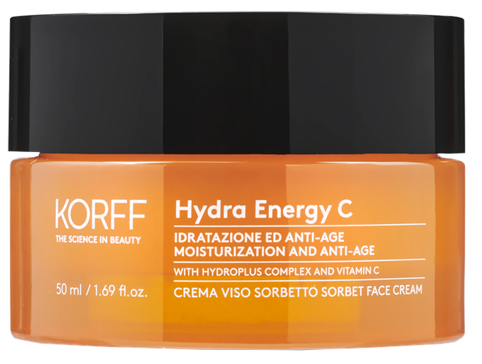 KORFF Hydra Energy C spēcīgi mitrinošs pretnovecošanās sorbet sejas krēms, 50 ml - 1