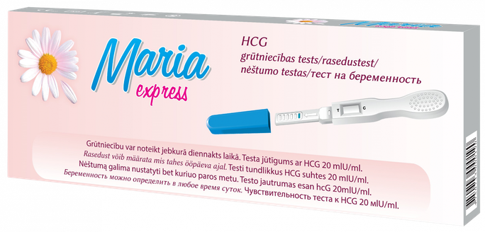 MARIA Express grūtniecības tests, 1 gab. - 1