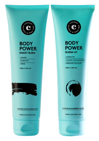 COCUNAT Smart Burn + Warm Up 150 ml + 125 ml Body Power komplekts, 1 gab. - 1