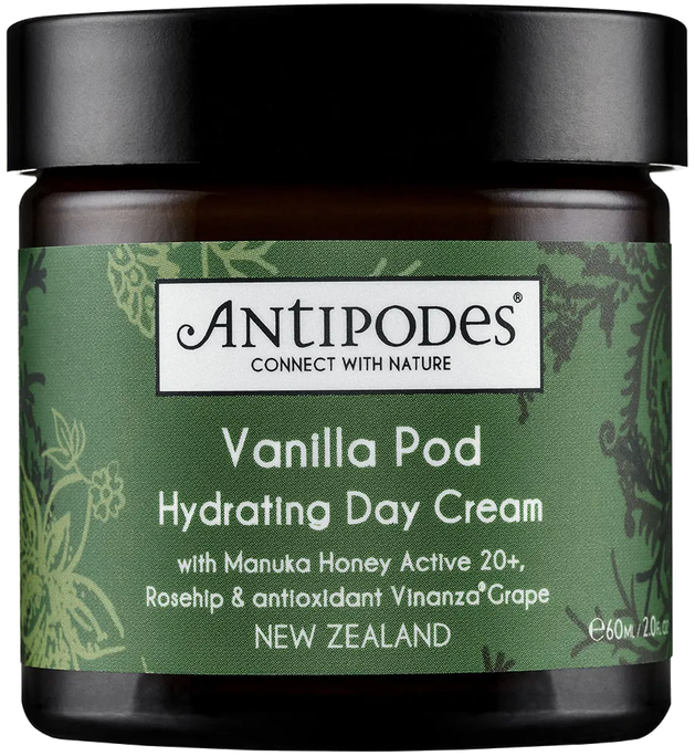ANTIPODES Vanilla Pod Hydrating Day sejas krēms, 60 ml - 1