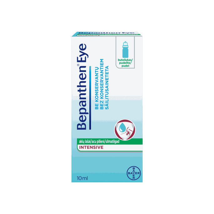 BEPANTHEN Eye Intensive acu pilieni, 10 ml - 5