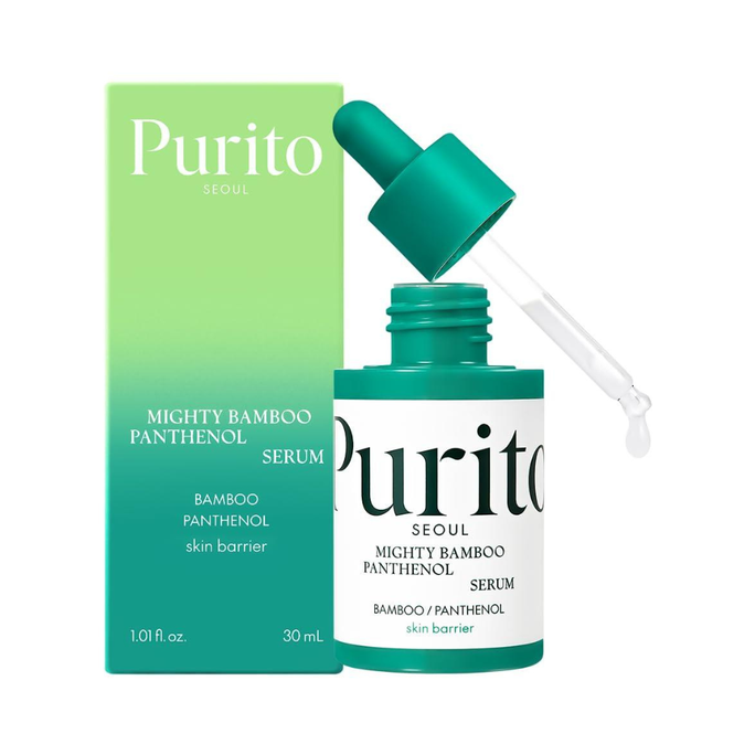 PURITO Mighty Bamboo Panthenol serums, 30 ml - 2