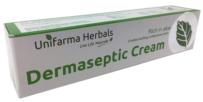 UNIFARMA HERBALS Dermaseptic krēms, 20 g - 1