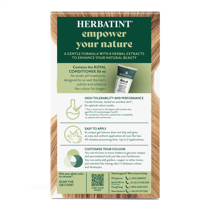 HERBATINT 8D Light Golden Blonde matu krāsa, 170 ml - 5