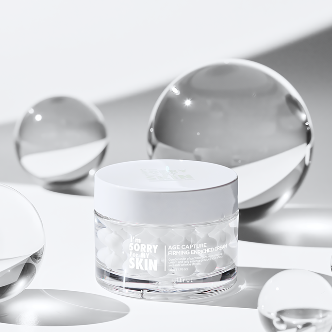 I'M SORRY FOR MY SKIN Age Capture Firming Enriched stangrinantis ir maitinantis veido kremas, 50 g - 2