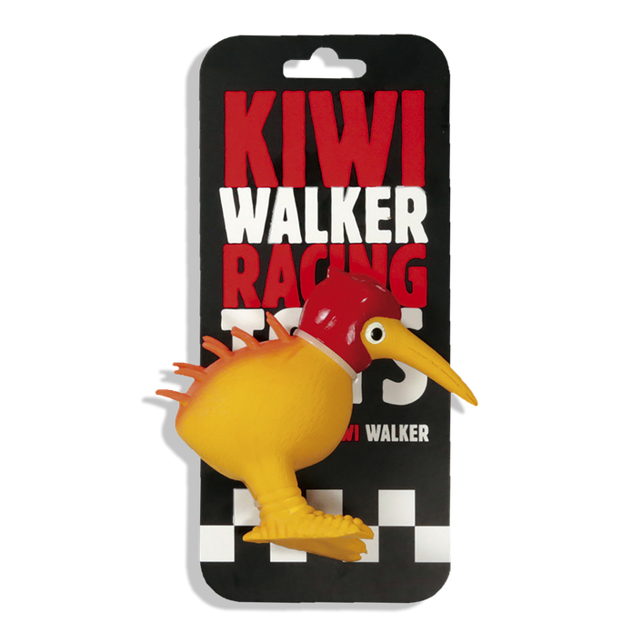 KIWI WALKER Whistle, Ar Sarkanu Ķiveri, One Size, Oranža, Lateksa rotaļlieta, 1 gab. - 2