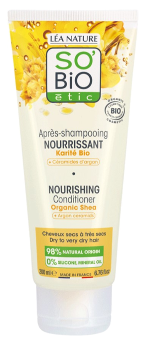SO BIO ETIC Organic Shea matu kondicionieris, 200 ml - 1