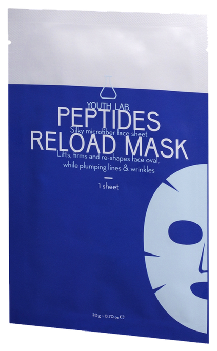 YOUTH LAB Peptides Reload auduma sejas maska, 1 gab. - 1