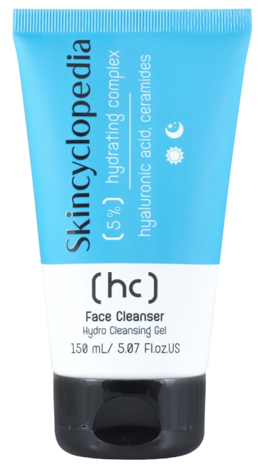 SKINCYCLOPEDIA With 5% Moisturizing Complex, Hyaluronic Acid, Ceramides and Niacinamide līdzeklis sejas mazgāšanai, 150 ml - 1