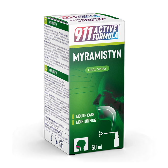 911 Myramistyn mutes sprejs, 50 ml - 3