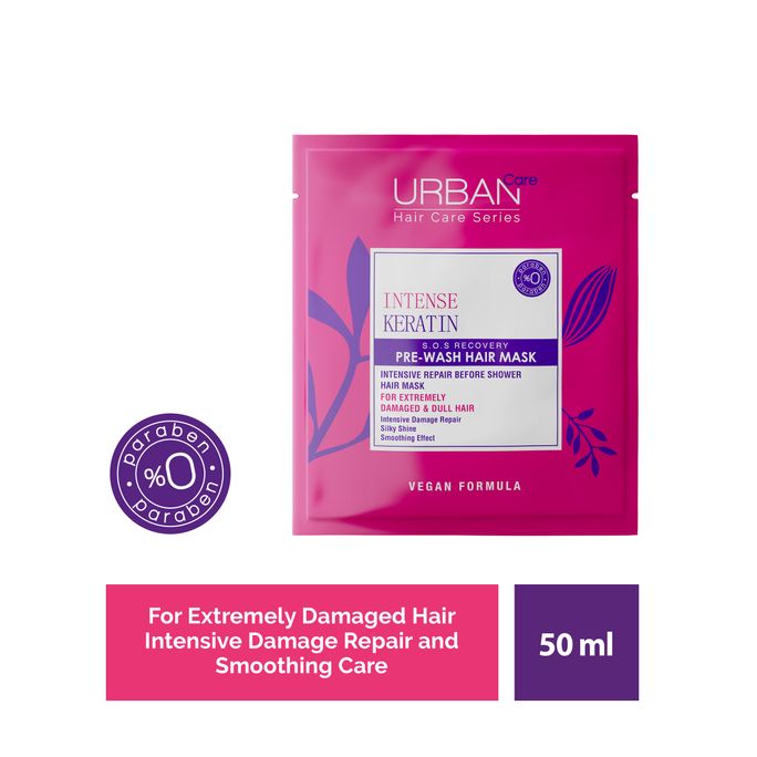 URBAN CARE Intense Keratin Pre-Wash maska matiem, 50 ml - 2