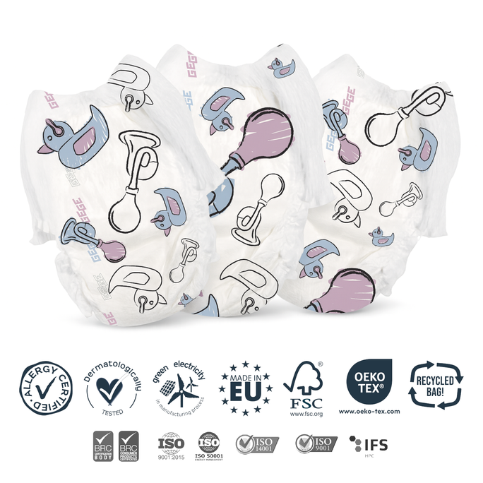 GEGE Genius Baby PNTS (12-17 kg) Junior 5 biksītes, 36 gab. - 3