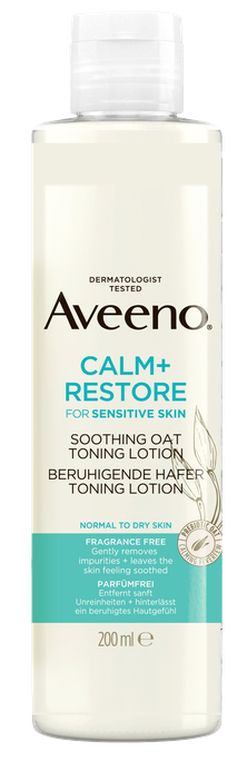 AVEENO Calm+Restore Soothing Oat losjons, 200 ml - 1