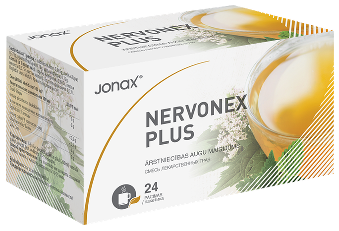 JONAX Nervonex Plus tēja maisiņos, 24 gab. - 1