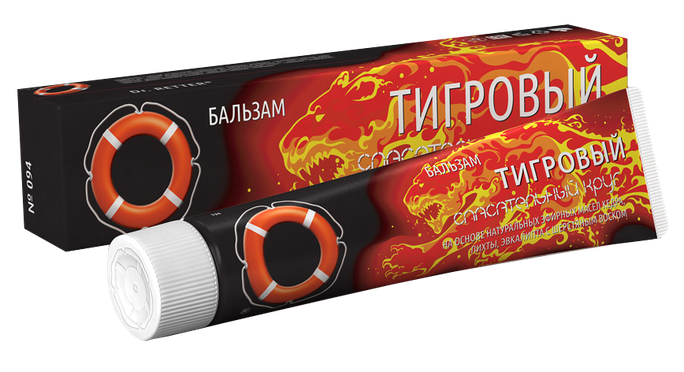 GLĀBŠANAS RIŅĶIS Tīģera balzams, 45 g - 1