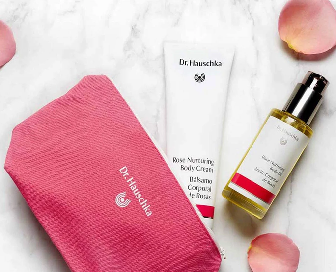 DR.HAUSCHKA Rožu barojoša ķermeņa eļļa, 75 ml - 3