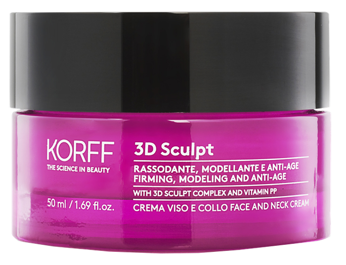 KORFF 3D Sculpt Day aprises veidojošs pretnovecošanās sejas krēms, 50 ml - 1
