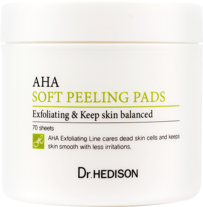 DR.HEDISON AHA Soft Peeling spilventiņi, 70 gab. - 1