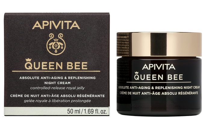 APIVITA Queen Bee Night krēms, 50 ml - 2