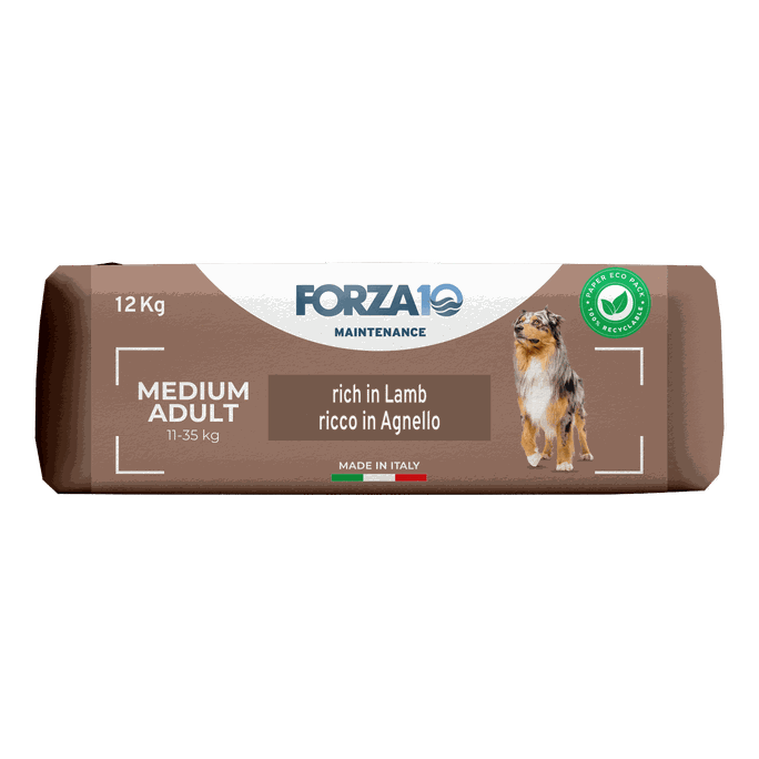 FORZA10 Maintenance Medium Adult Ar Jēru, Suņiem sausā barība, 12 kg - 3