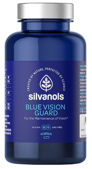 SILVANOLS Blue Vision Guard kapsulas, 60 gab. - 1