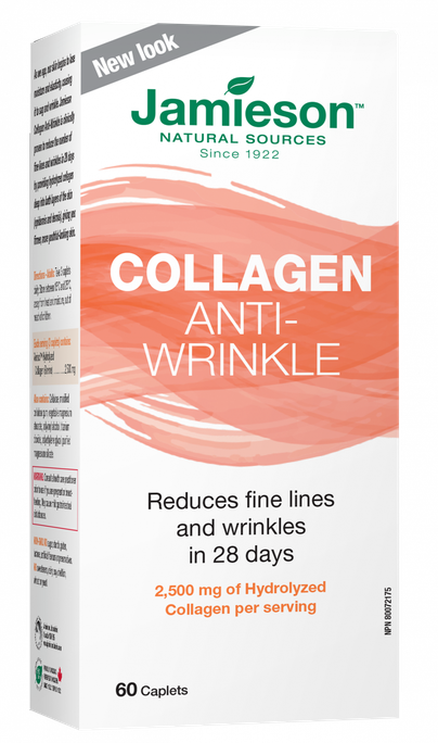 JAMIESON Collagen Anti-Wrinkle kolagēns, 60 gab. - 1