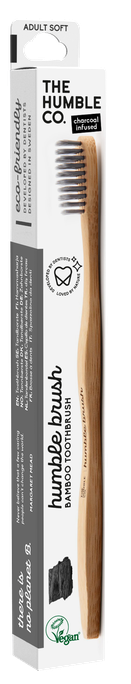 HUMBLE With Bamboo Charcoal zobu birste, 1 gab. - 2