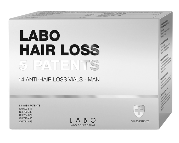 LABO Man Hair Loss 5 Patents ampulas, 14 gab. - 1