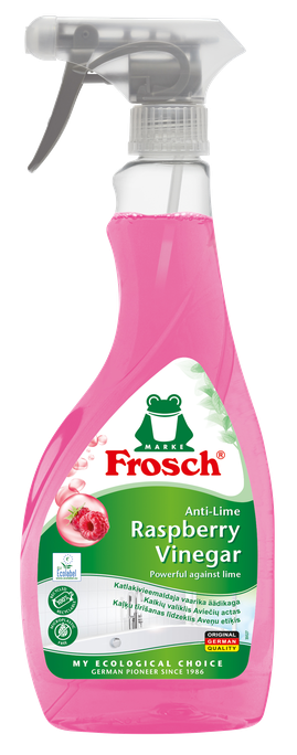 FROSCH Raspberry Vinegar izsmidzināms tīrīšanas līdzeklis, 500 ml - 1