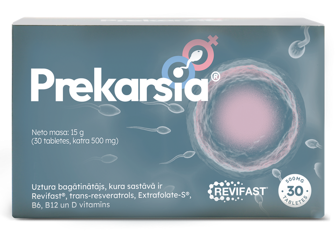 PREKARSIA tabletes, 30 gab. - 1