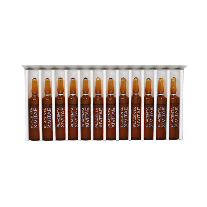 PLACENTA XIVITAE Ar Placentu Matu Izkrišanas Novēršanai 10 ml, losjons, 12 gab. - 2