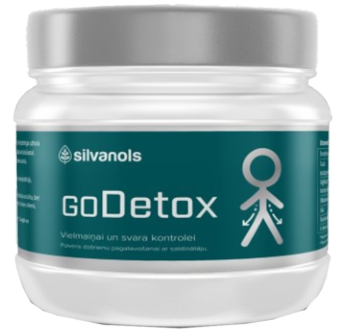 SILVANOLS GoDetox pulveris, 400 g - 1