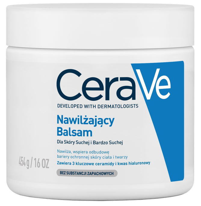 CERAVE For Body And Face With Ceramides Moisturising ķermeņa krēms, 454 g - 1