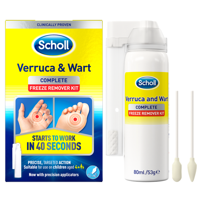 SCHOLL Kārpu Ārstēšanai aerosols, 80 ml - 2