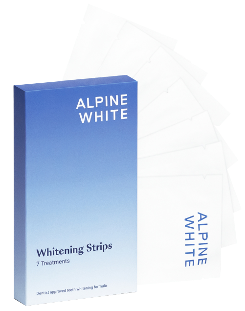 ALPINE WHITE Whitening zobu balināšanas plāksnītes, 7 gab. - 1