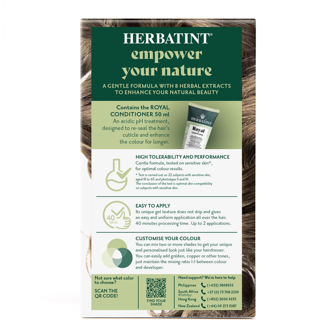 HERBATINT 7N Blonde matu krāsa, 170 ml - 5