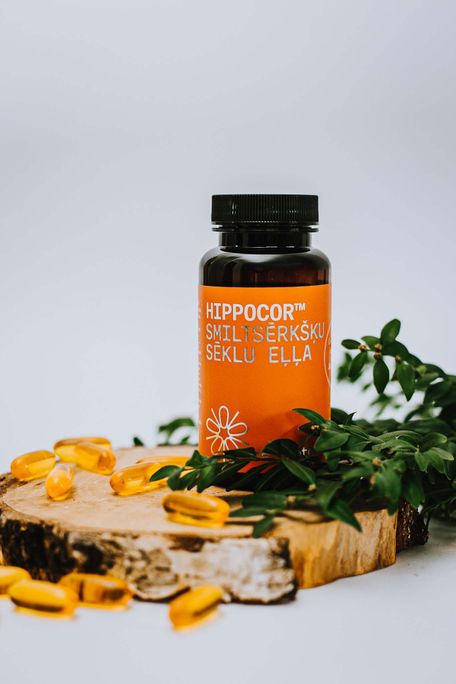 HIPPOCOR Omega-3,6,9 smiltsērkšķu sēklu eļļas kapsulas, 30 gab. - 5