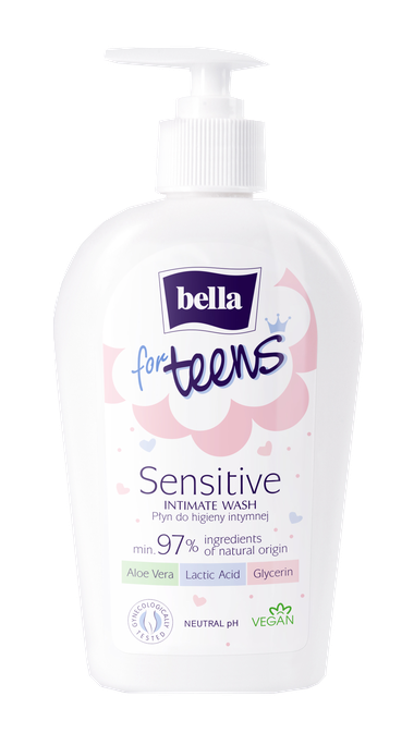 BELLA Teens Sensitive mazgāšanas līdzeklis intīmai zonai, 300 ml - 1