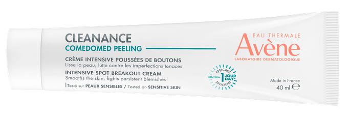 AVENE Comedomed Peeling, Persistent Blemishes Intensive Cream krēms, 40 ml - 1