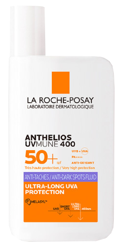 LA ROCHE-POSAY Anthelios Uvmune 400 nuo pigmentinių dėmių SPF 50+ apsauginis kremas nuo saulės, 50 ml - 1