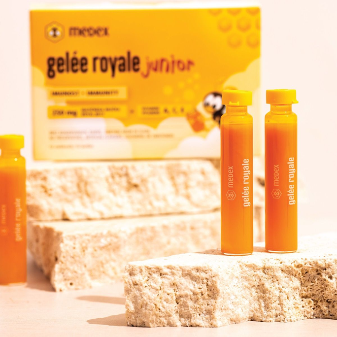 MEDEX Gelée Royale Junior Shot (9 ml) pudelītes, 10 gab. - 2