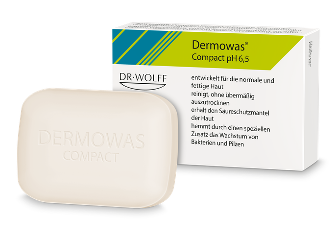 DERMOWAS COMPACT pH 6.5 ziepes, 100 g - 2