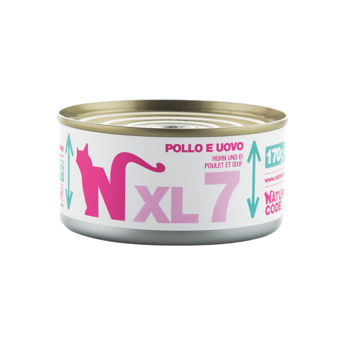 NATURAL CODE XL7 Vista Un Olas mitrā barība, 170 g - 1