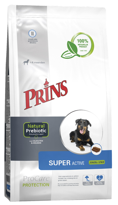 PRINS ProCare Protection Super Active sausā barība, 20 kg - 1