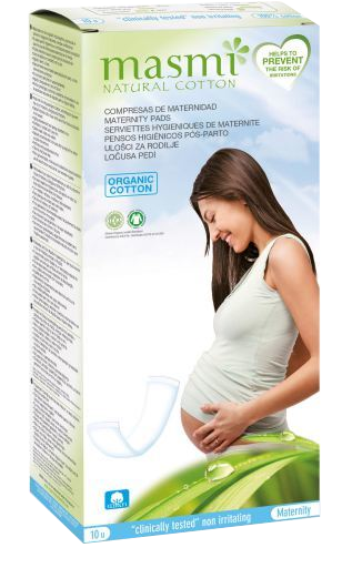 MASMI Organic Maternity higiēniskās paketes, 10 gab. - 1