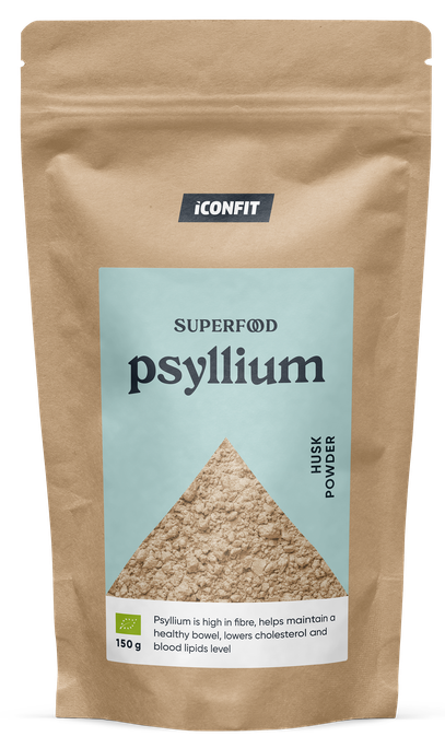 ICONFIT Organic Psyllium Husk pulveris, 150 g - 1