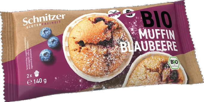 SCHNITZER Bio Melleņu kēksiņi, 140 g - 1
