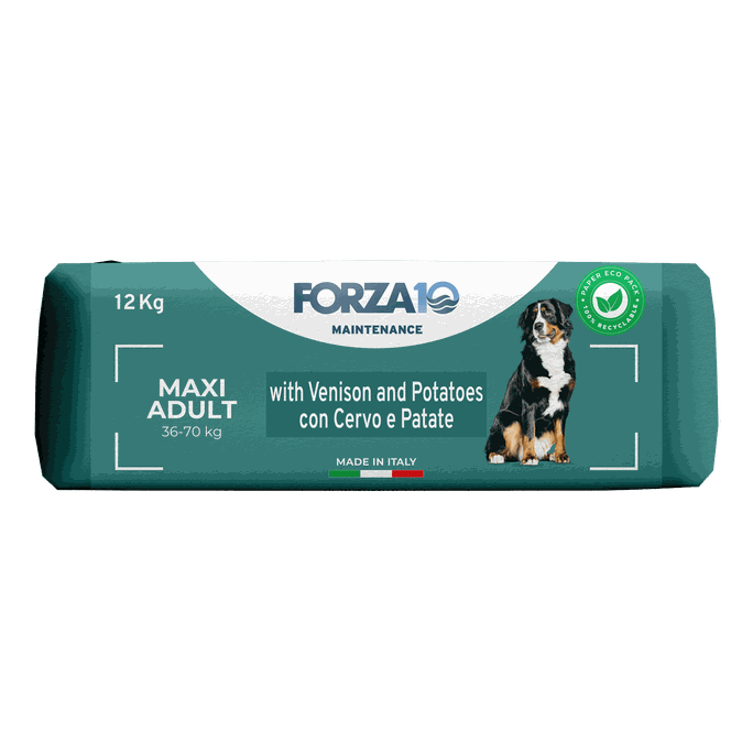 FORZA10 Maintenance Maxi Adult Ar Briedi Un Kartupeļiem, Suņiem sausā barība, 12 kg - 3