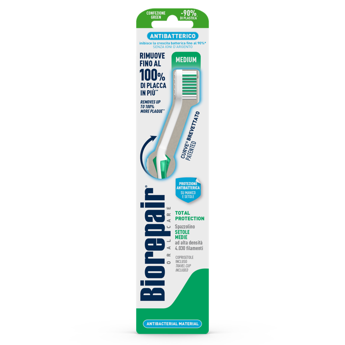 BIOREPAIR Total Medium zobu birste, 1 gab. - 1